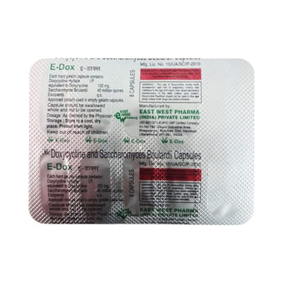 Edox 100mg Strip Of 8 Capsules
