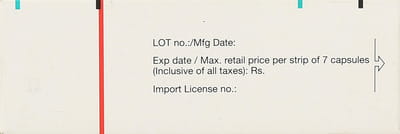 Detrusitol Sr 4mg Strip Of 7 Capsules