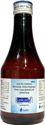 Lysicon V Bottle Of 200ml Syrup
