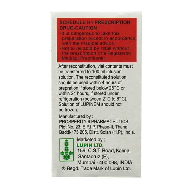 Lupinem 500Mg Dry Vial Of 1 Powder For Injection