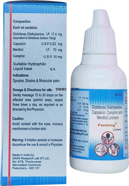 Fenlong Bottle Of 30Ml Liniment