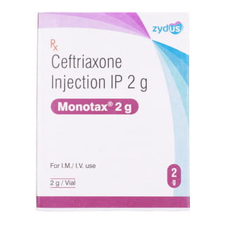 Monotax 2Gm Dry Vial Of 1 Powder For Injection