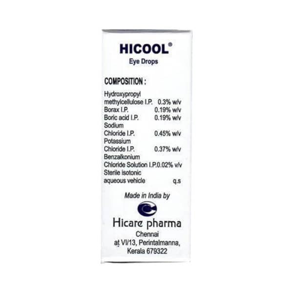 Hicool Bottle Of 5ml Eye Drops