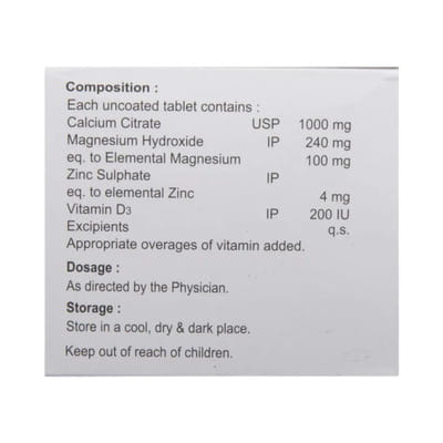 Ob Cal Strip Of 10 Tablets