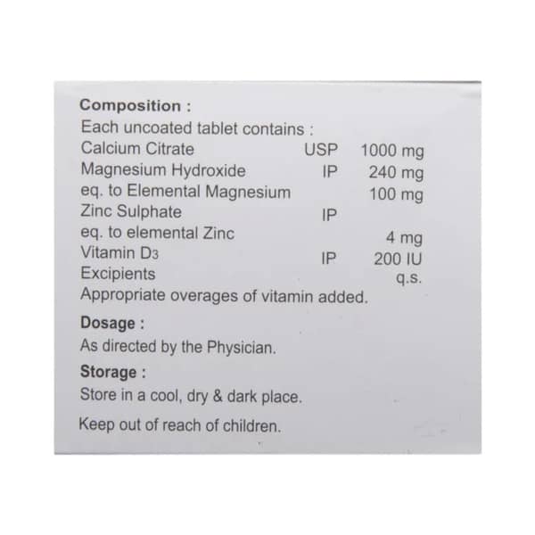 Ob Cal Strip Of 10 Tablets