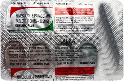 Genlide Plus Strip Of 10 Tablets