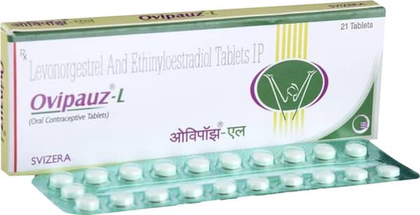 Ovipauz L Strip Of 21 Tablets