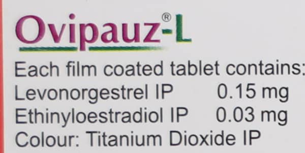 Ovipauz L Strip Of 21 Tablets