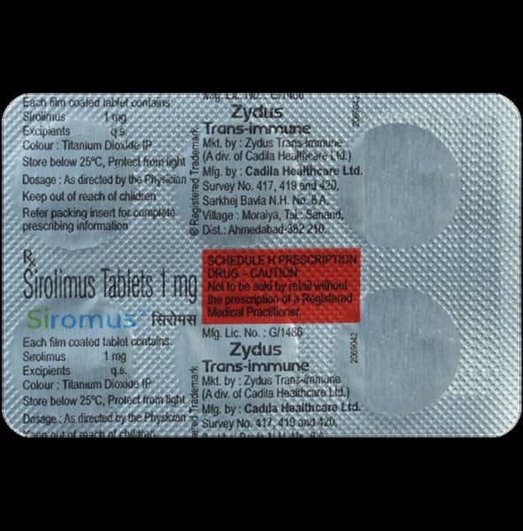 Siromus 1Mg Strip Of 6 Tablets
