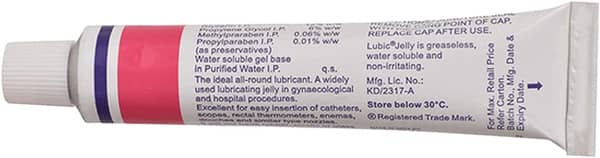 Lubic Tube Of 20gm Jelly