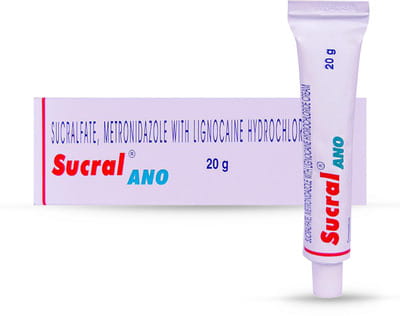 Sucral Ano Tube Of 20gm Cream