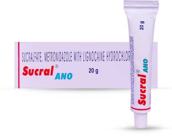 Sucral Ano Tube Of 20Gm Cream