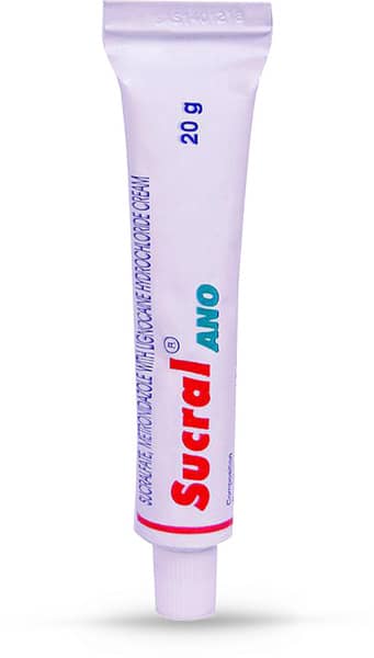 Sucral Ano Tube Of 20Gm Cream