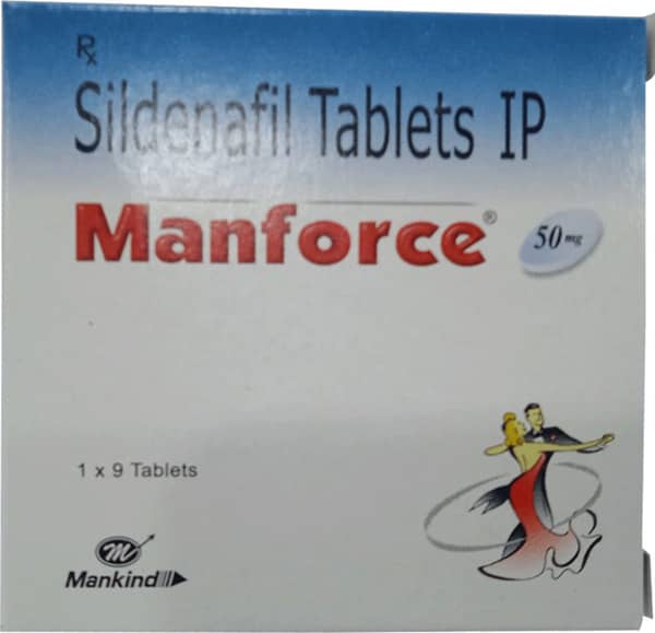 MANFORCE 50MG TABLET