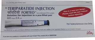Forteo 600mcg Pre Filled Pen Of 2.4ml Solution For Injection