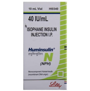 Huminsulin Nph 40Iu Vial Of 10Ml Injection