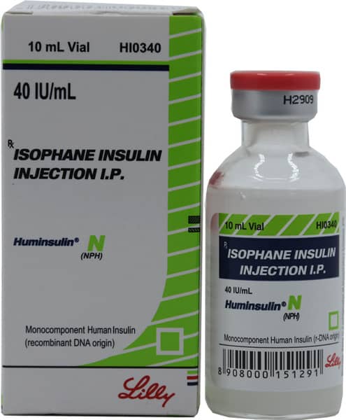 Huminsulin Nph 40iu Vial Of 10ml Injection