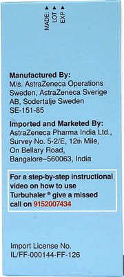 Symbicort 320/9 Mcg Box Of 60md Turbuhaler