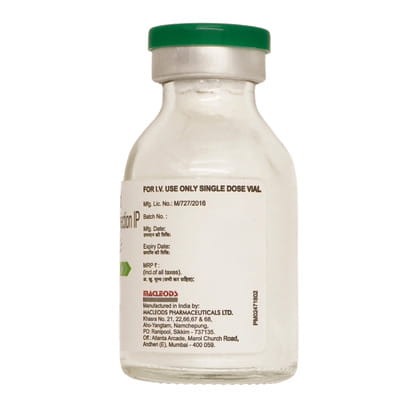 Tazomac 2.25gm Dry Vial Of 1 Powder For Injection