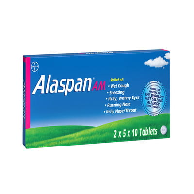 Alaspan Am Strip Of 10 Tablets
