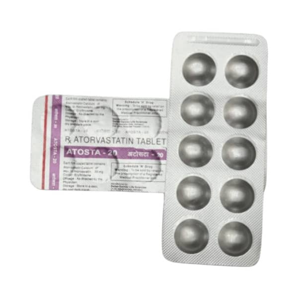Atosta 20Mg Strip Of 10 Tablets