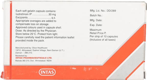 Tretiva 30mg Strip Of 10 Capsules