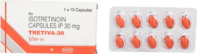 Tretiva 30mg Strip Of 10 Capsules
