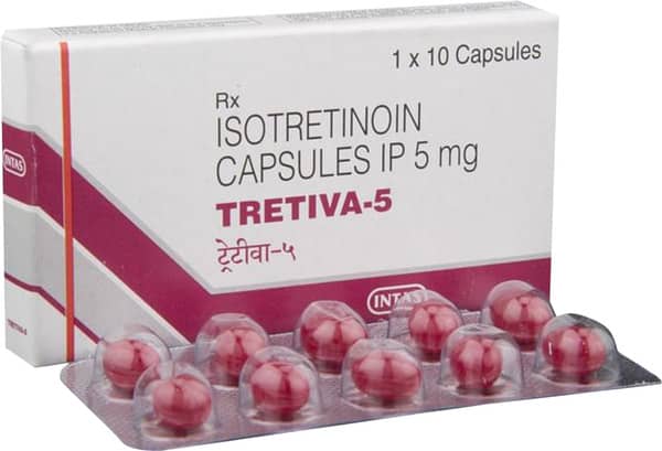 Tretiva 5mg Strip Of 10 Capsules