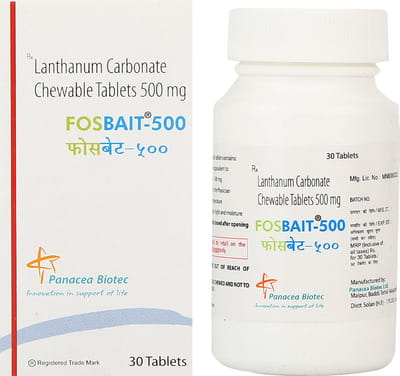 Fosbait 500mg Bottle Of 30 Tablets