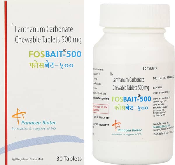 Fosbait 500Mg Bottle Of 30 Tablets