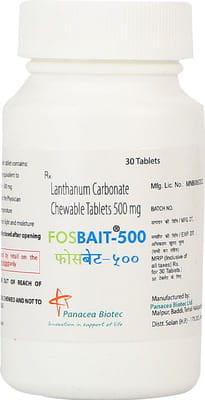 Fosbait 500mg Bottle Of 30 Tablets