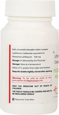 Fosbait 500mg Bottle Of 30 Tablets