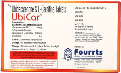 Ubicar Strip Of 10 Tablets