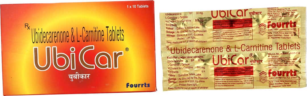 ubidecarenone and l carnitine & tablets wikipedia Ubinext LC Tablet COENZYME Q10 / UBIDECARENONE+L-CARNITINE /