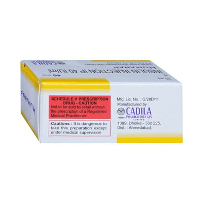 Humarap 40iu Dry Vial Of 10ml Injection