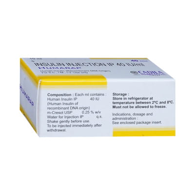 Humarap 40iu Dry Vial Of 10ml Injection