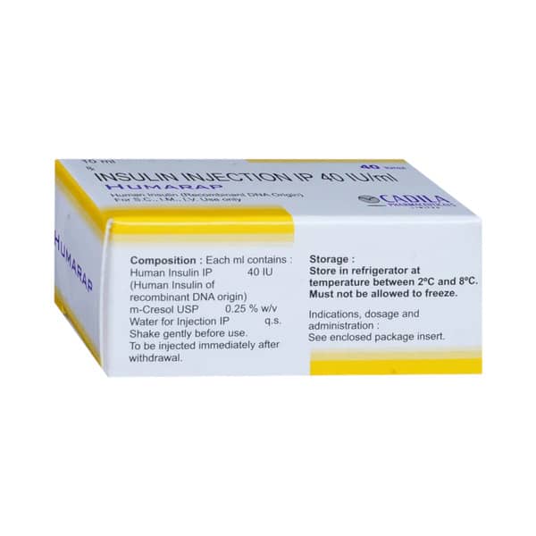 Humarap 40iu Dry Vial Of 10ml Injection