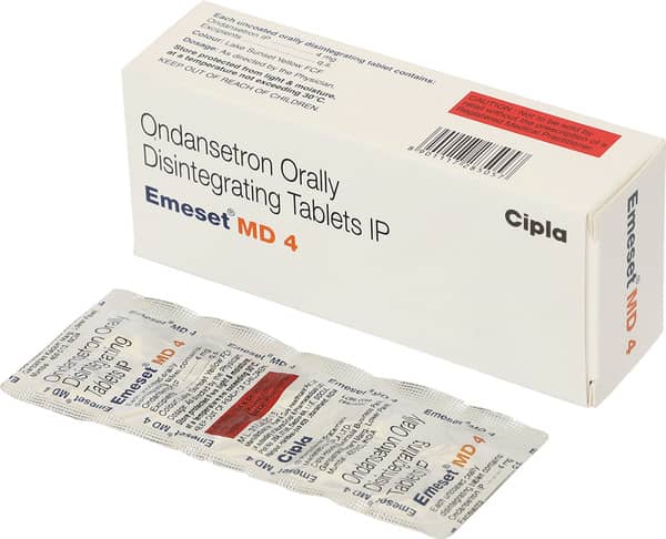 Emeset Md 4mg Strip Of 10 Tablets