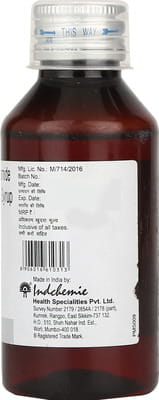 Norvent D Bottle Of 100ml Syrup