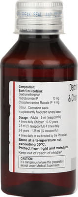 Norvent D Bottle Of 100ml Syrup