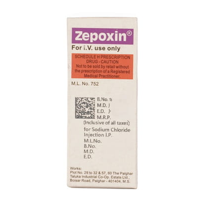Zepoxin 40mg Dry Vial Of 1 Powder For Injection