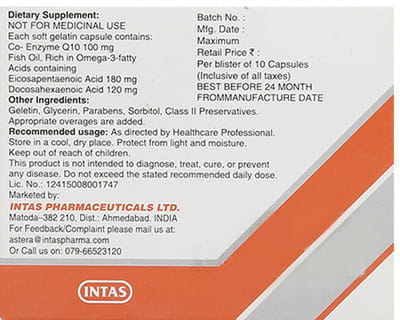 Zyleno Forte Strip Of 10 Capsules