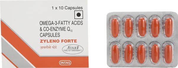 Zyleno Forte Strip Of 10 Capsules