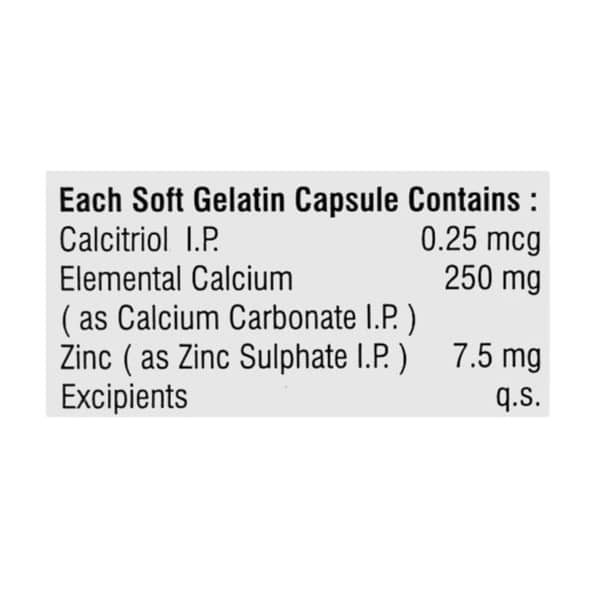 Vitatrol Plus Strip Of 10 Softgel Capsules