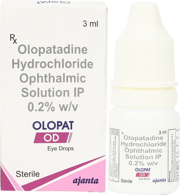 Olopat 0.2% Od Bottle Of 3ml Eye Drops