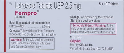 Fempro 2.5mg Strip Of 10 Tablets
