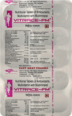 Vitrace Fm Strip Of 10 Tablets
