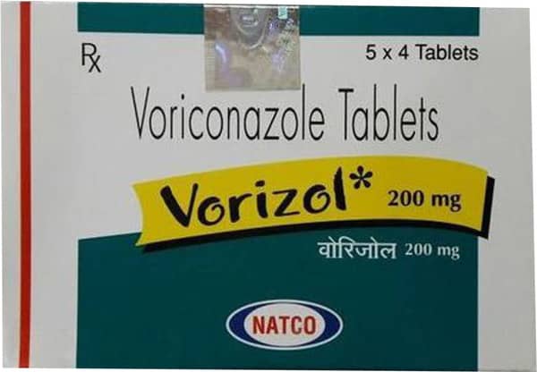 Vorizol 200mg Strip Of 4 Tablets