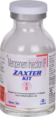 Zaxter 1gm Dry Vial Of 1 Powder For Injection