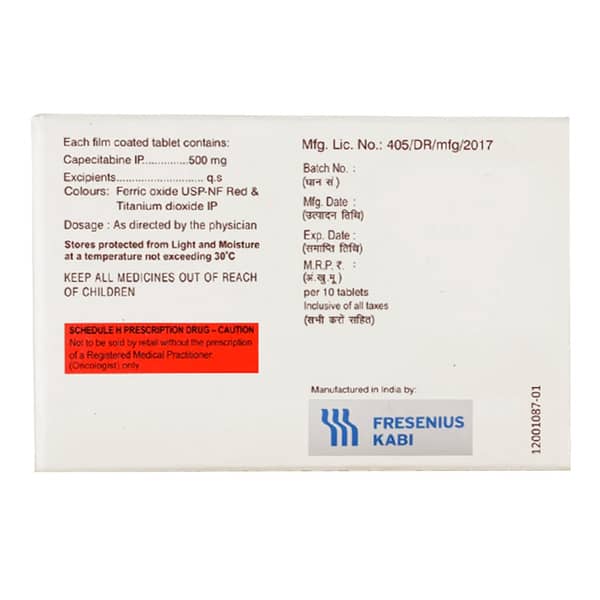 Zocitab 500Mg Strip Of 10 Tablets